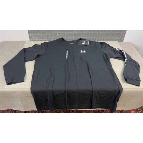Under Armour Other - Under Armour Men’s Freedom Flag Long Sleeve T-Shirt XL Black
